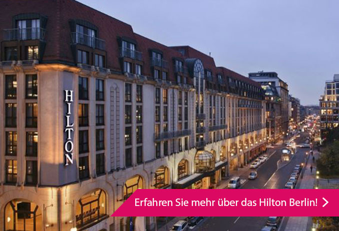 Hilton Berlin am Gendarmenmarkt mit Panorama Foyer