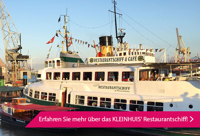 KLEINHUIS' Restaurantschiff Bergedorf