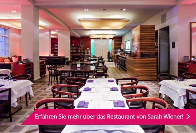 Das Speisezimmer und Restaurant Sarah Wiener in Berlin