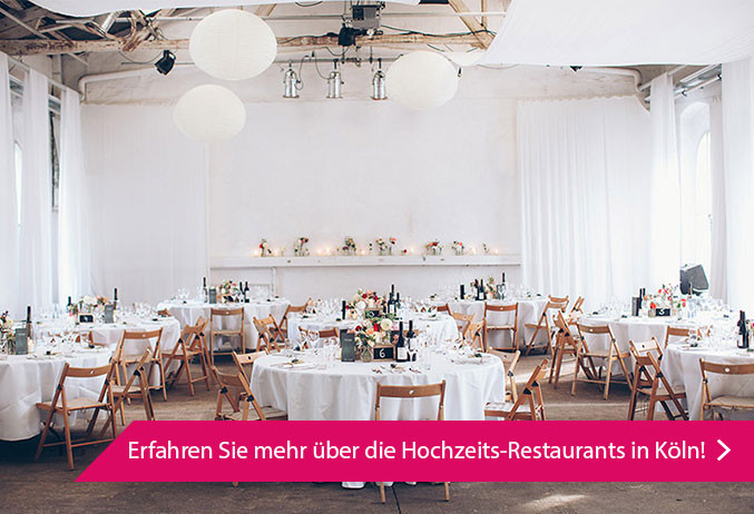 Die Hochzeit im Restaurant in Köln