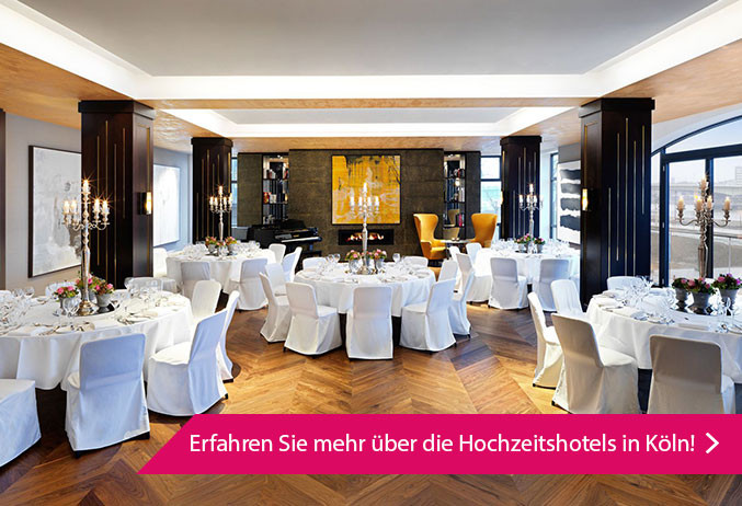 Die Hochzeit in Kölner Hotels