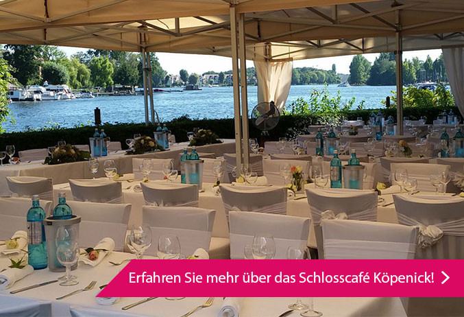 Kosten und Preise der Hochzeitslocation Schlosscafé Köpenick