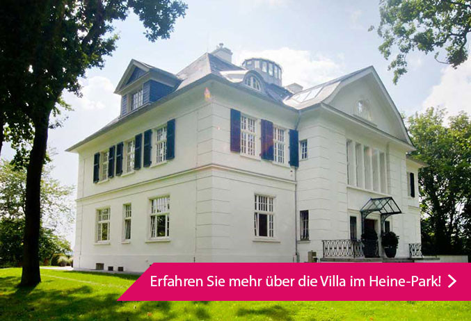 Top Hochzeitslocations in Hamburg – Villa im Heine-Park