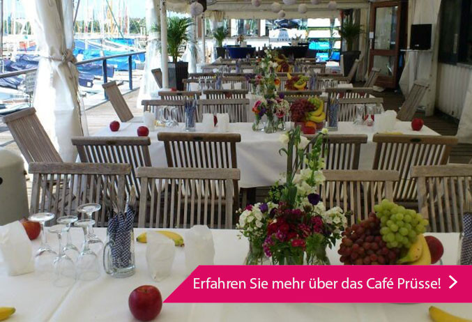 Günstige Hochzeitslocations in Hamburg - Café Prüsse