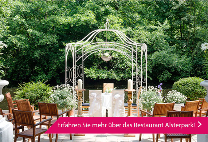 Günstige Hochzeitslocations in Hamburg - Restaurant Alsterpark