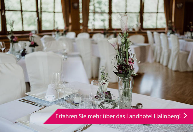 Günstige Hochzeitslocations in München und ihre Preise - Landhotel Hallnberg