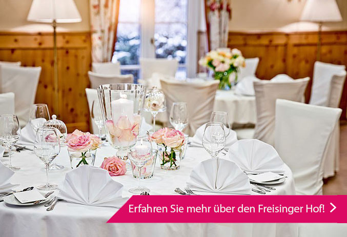 Günstige Hochzeitslocations in München und ihre Preise - Freisinger Hof