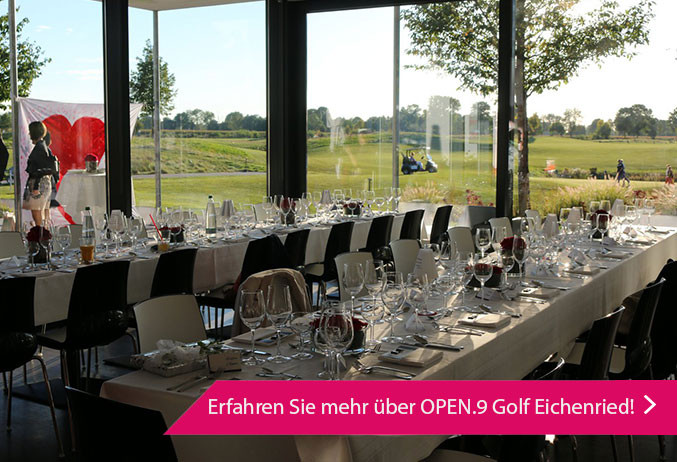 Günstige Hochzeitslocations in München und ihre Preise - OPEN.9 Golf Eichenried