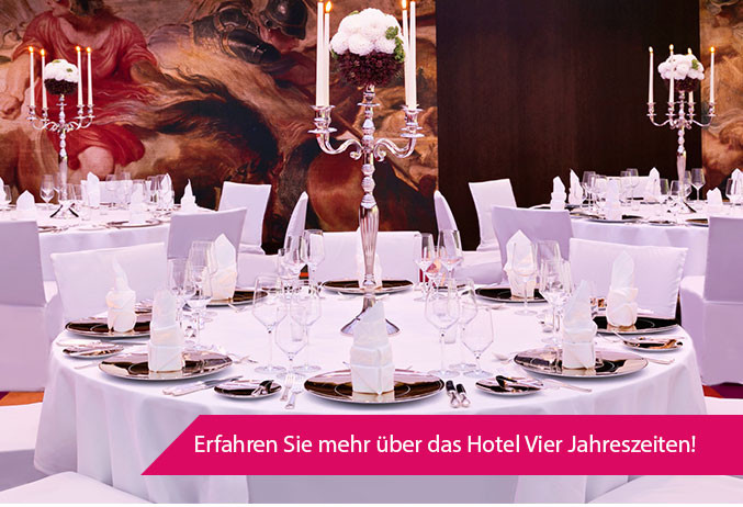 Top Hochzeitslocations in München - Hotel Vier Jahreszeiten Kempinski