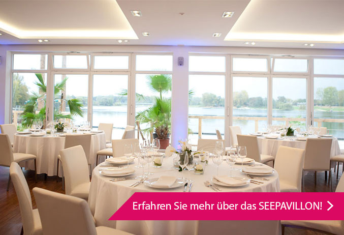 Top Hochzeitslocations in Köln - SEEPAVILLON