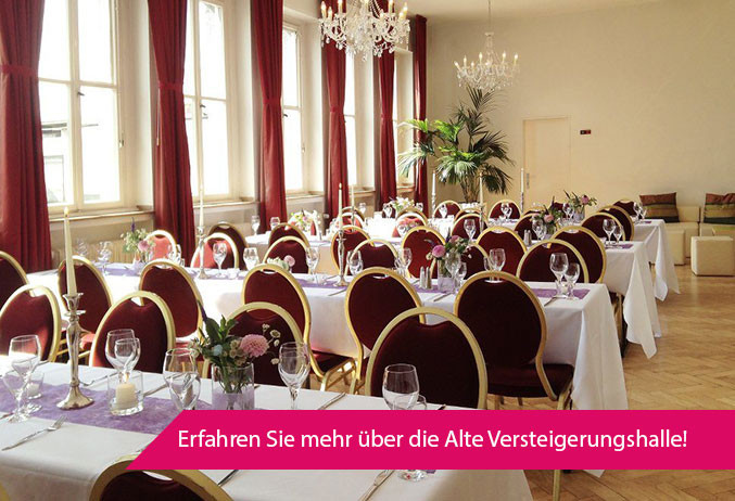 Top Hochzeitslocations in Köln - Alte Versteigerungshalle