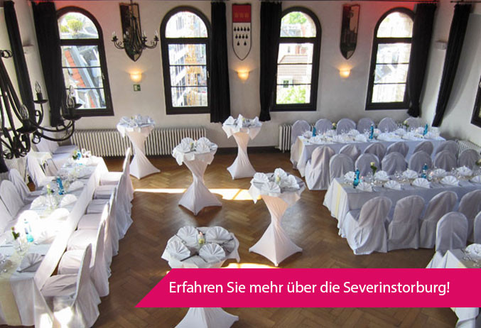 Top Hochzeitslocations in Köln - Severinstorburg
