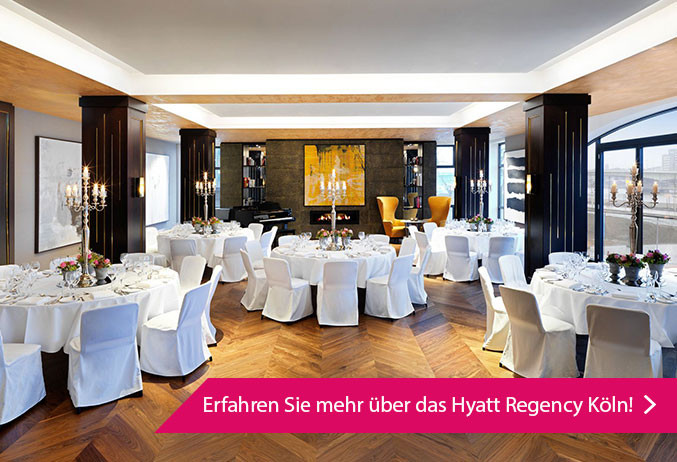Top Hochzeitslocations in Köln - Hyatt Regency Köln