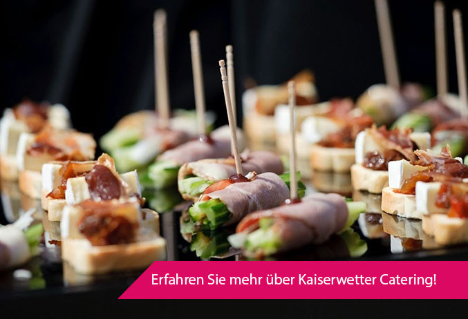 Catering in Hamburg: Fingerfood für die Hochzeit