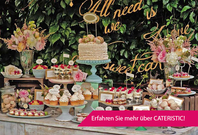 Catering in Hamburg: Candy Bar auf der Hochzeit