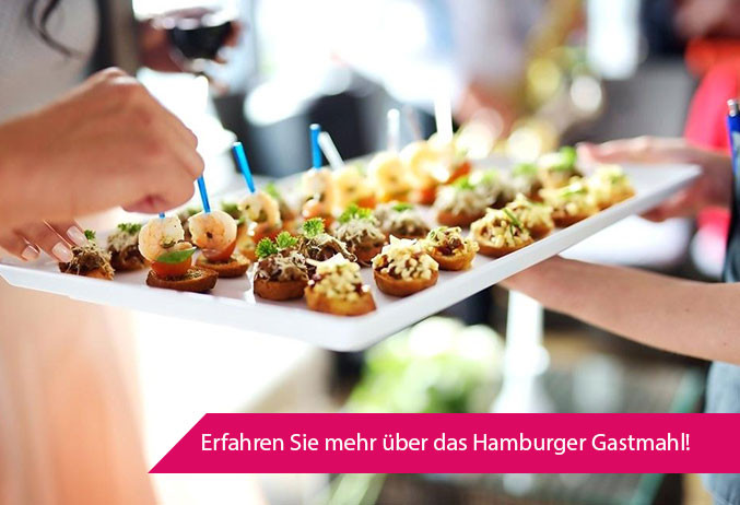 Catering in Hamburg: Flying Buffet auf der Hochzeit