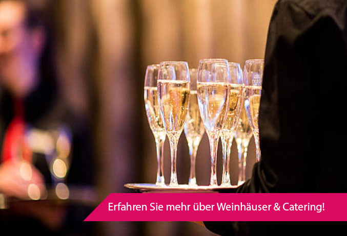 Catering in Köln: Sektempfang für die Hochzeit