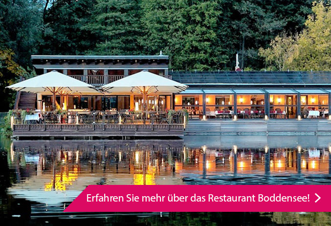 Hochzeitslocations in Berlin am Wasser: Restaurant Boddensee