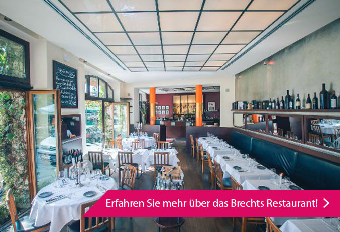 Hochzeitslocations in Berlin am Wasser: Brechts Restaurant