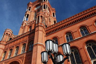 Rotes Rathaus - Säulenhalle
