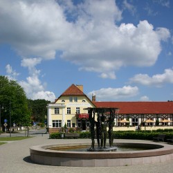 Die Bühne im Bahnhofshotel