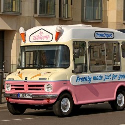 Mr. Whippy's Frozen Yogurt Truck