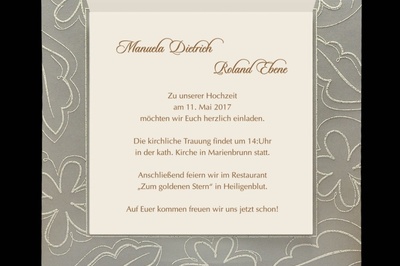 Pamas Hochzeitskarten