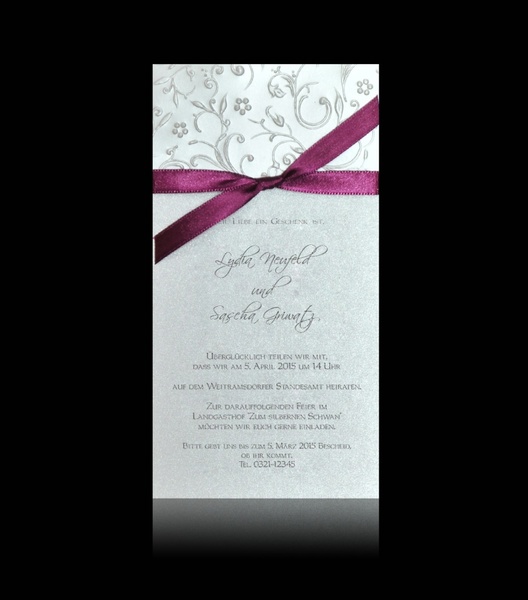 Pamas Hochzeitskarten