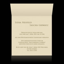 Pamas Hochzeitskarten