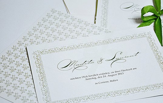 Ephemeres FEINE DRUCKSACHEN