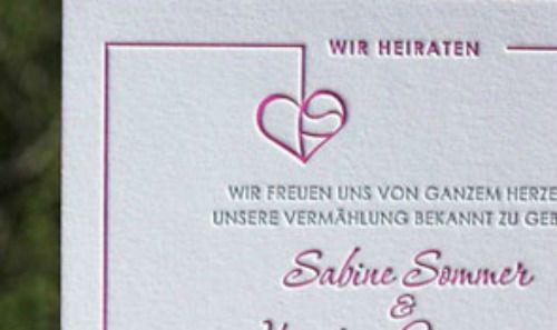 impressiona - feinster letterpress  by Hülswitt 1842 GmbH