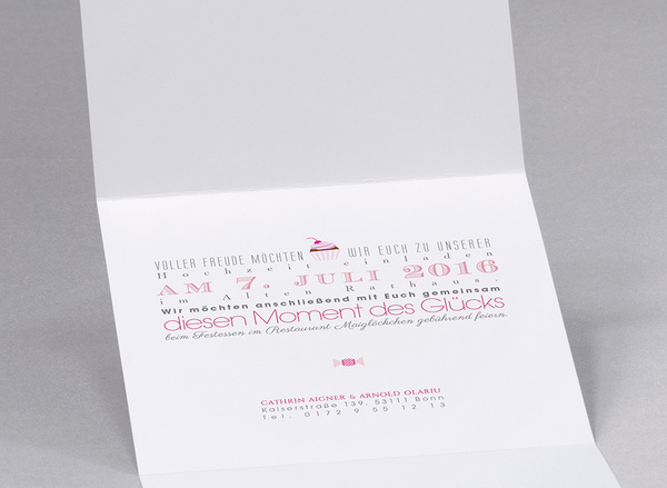 STANHOPE Verlag GmbH kreative Hochzeitskarten