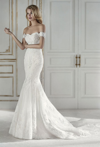 Brautkleid im Mermaid-Stil