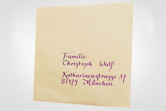 Event Calligraphy