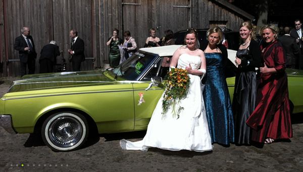 Hochzeitsauto · Brautwagen · Limousine und Oldtimerfahrten