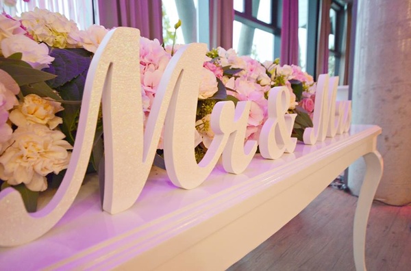 Stilvolle Hochzeitsdekoration