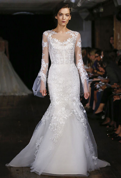 Mermaid Brautkleid mit Spitze